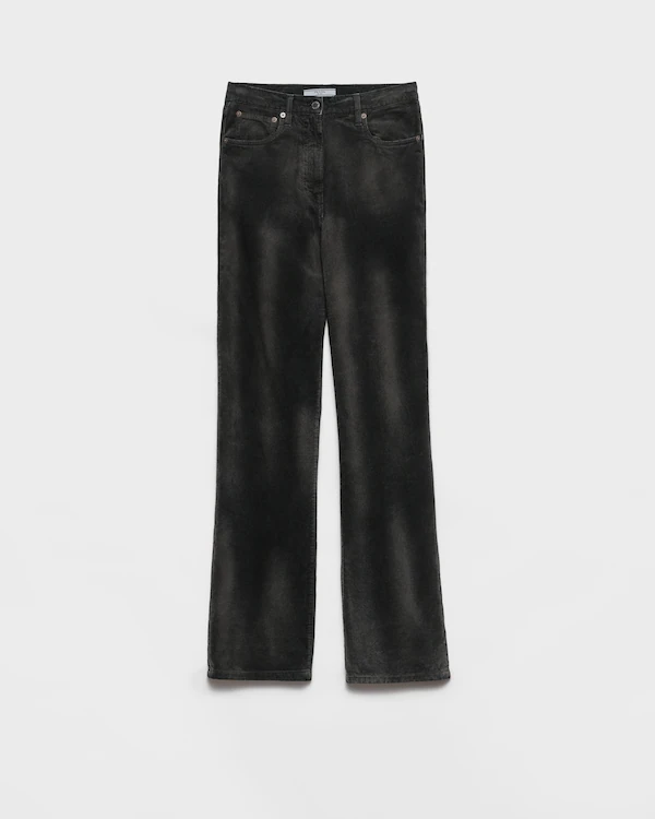 Pantalones de pana de cinco bolsillos