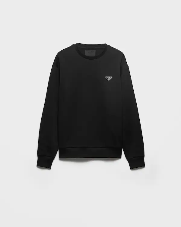 Sudadera técnica de algodón