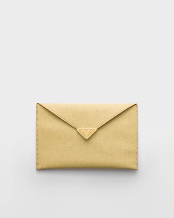 Bolso bandolera de cuero Saffiano