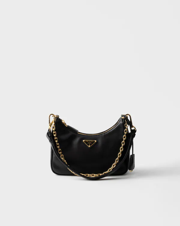 Bolso de cuero Prada Re-Edition mini