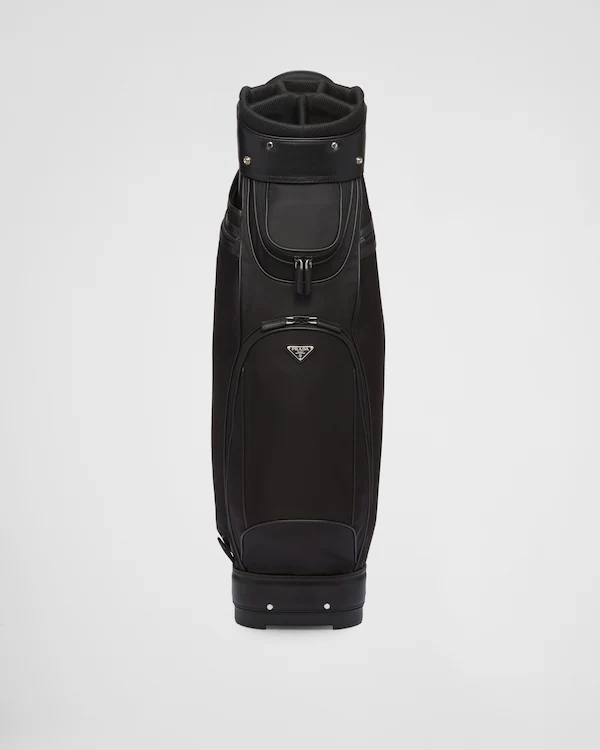 Bolsa de golf de Re-Nylon y Saffiano