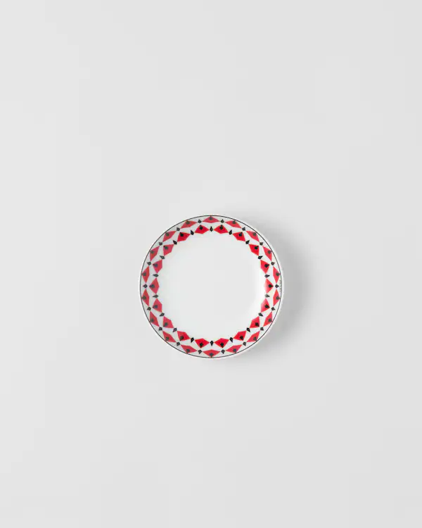 Juego de dos tazas de salsa de porcelana - Rojo Viena