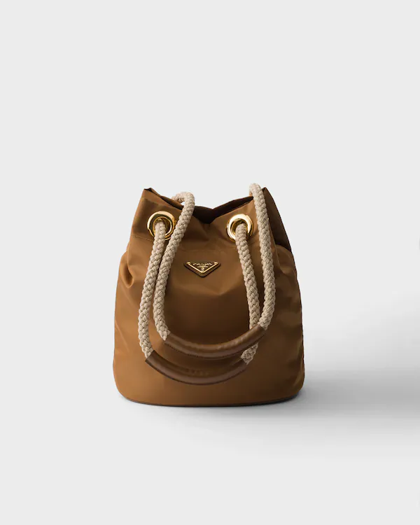Bolso pequeño bucket Re-Nylon Prada Mariner
