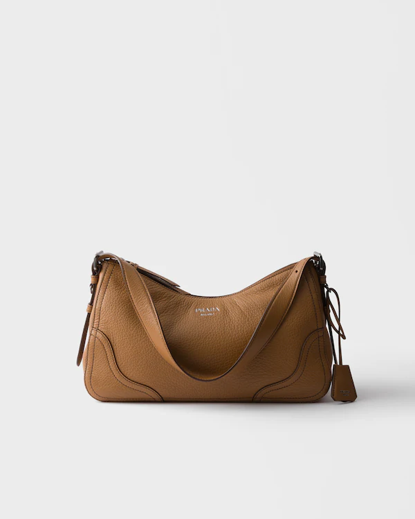 Bolso de hombro de cuero grande Prada Aimèe