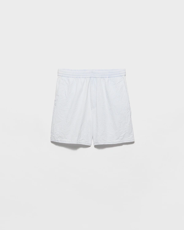 Bermudas Chambray