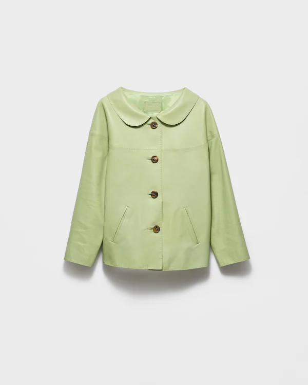 Chaqueta de cuero napa