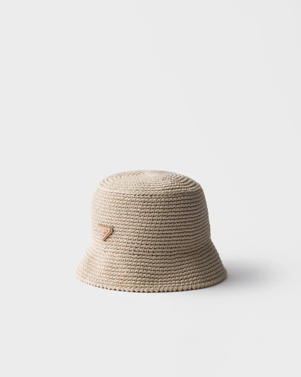 Sombrero de paja tejida