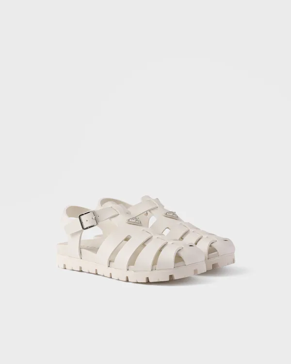Chanclas de pescador de goma