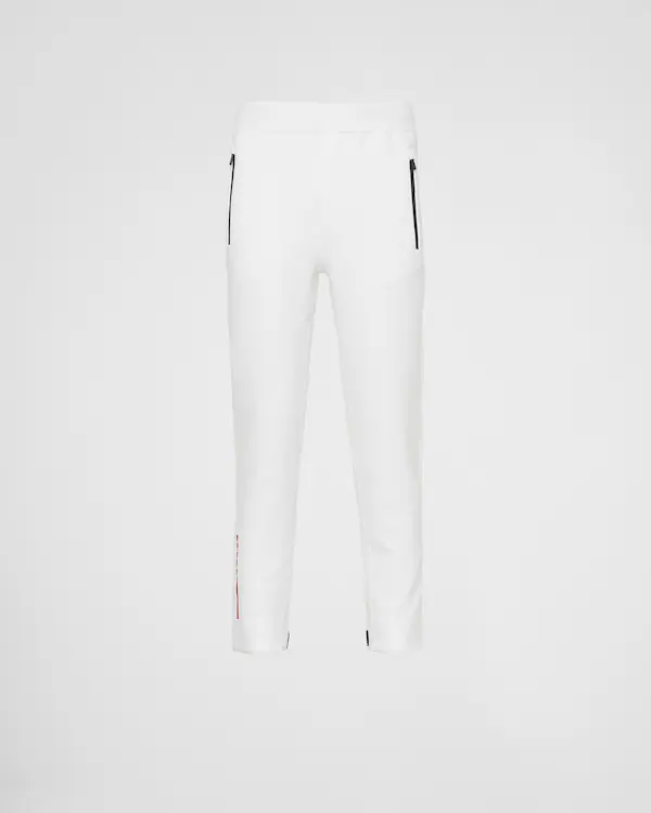 Pantalones jogger de tejido técnico con costuras termoselladas