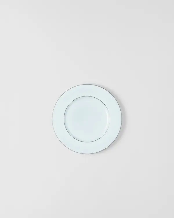 Juego de dos platos de cena de porcelana - Celadon
