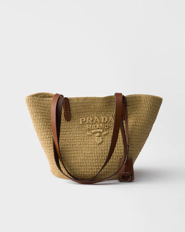 Bolso bandolera de ganchillo y cuero mediano
