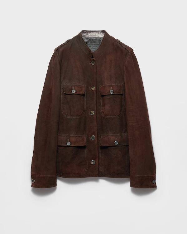 Chaqueta de ante